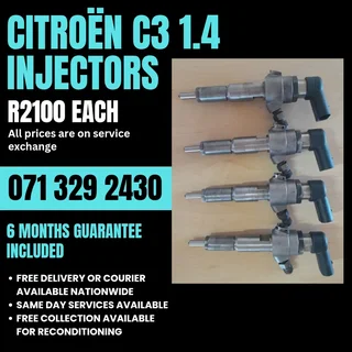 Citroën 1.4 Injectors For Sale With Warranty On