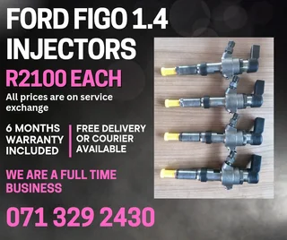Ford Figo 1.4 Diesel Injectors For Sale With Warranty