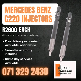 Mercedes Benz C220 Diesel Injectors For Sale With Warranty