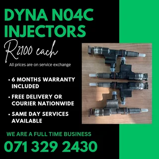 Dyno N04c Injectors For Sale With Warranty