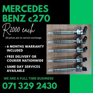 Mercedes Benz C270 Injectors For Sale With Warranty