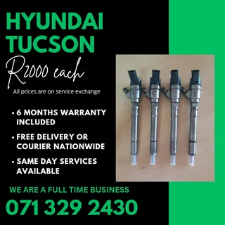 Hyundai Tucson Diesel Injectors For Sale With Warranty