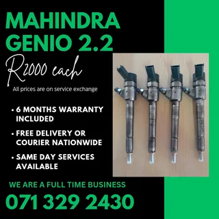 Mahindra Genio Diesel Injectors For Sale With Warranty