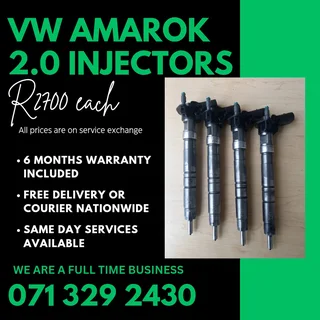 Vw Amarok 2.0 Diesel Injectors For Sale With