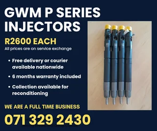 Gwm P Series 2.0 Injectors For Sale With Warranty