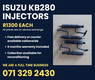 Isuzu Kb280 Injectors For Sale With Warranty