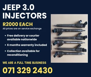 Jeep 3.0 Injectors For Sale With Warranty