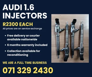 Audi 1.6 Diesel Injectors For Sale With Warranty