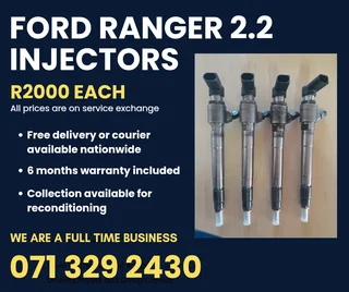 Ford Ranger 2.2 Diesel Injectors For Sale With Warranty