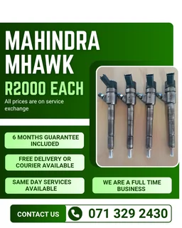 Mahindra Mhawk Diesel Injectors For Sale With Warranty