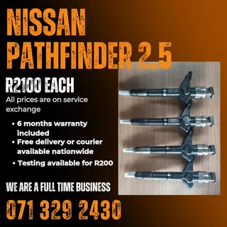 Nissan Pathfinder Yd25 Injectors For Sale With Warranty On