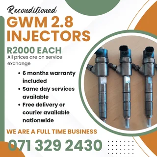 Gwm 2.8 Injectors For Sale With Warranty On