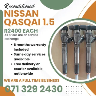 Nissan Qasqai 1.5 Diesel Injectors For Sale With Warranty