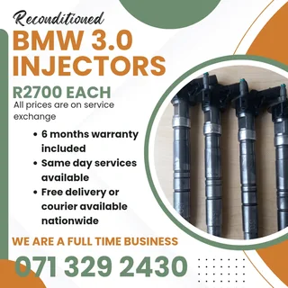 Bmw 3.0 Injectors For Sale With Warranty