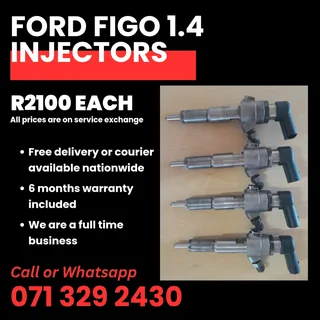 Ford Figo 1.4 Diesel Injectors For Sale With Warranty