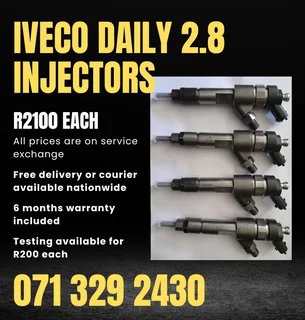 Iveco Daily 2.8 Diesel Injectors For Sale With Warranty
