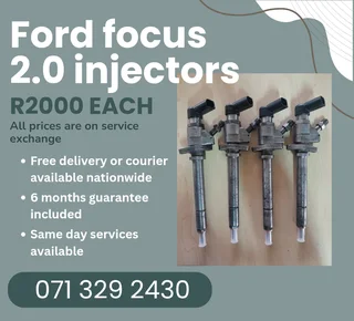 Ford Focus 2.0 Injectors For Sale With Warranty