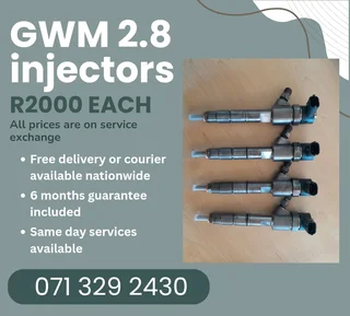 Gwm 2.8 Injectors For Sale With Warranty On