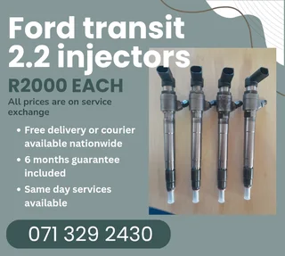 Ford Transit 2.2 Diesel Injectors For Sale With Warranty