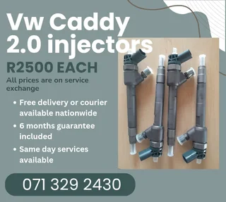 Vw Caddy 2.0 Injectors For Sale With Warranty On