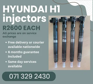 Hyundai H1 Injectors For Sale With Warranty On