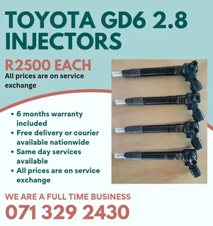 Toyota Gd6 Injectors For Sale With Warranty