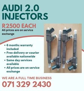 Audi 2.0 Injectors With Warranty Included