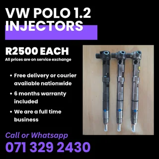 Vw Polo 1.2 Diesel Injectors For Sale With Warranty