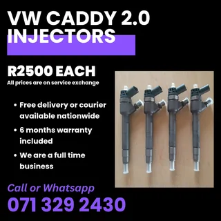 Vw Caddy 2.0 Injectors For Sale With Warranty