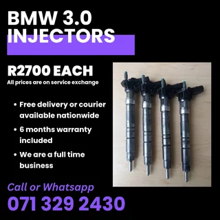 Bmw 3.0 Injectors For Sale With Warranty On