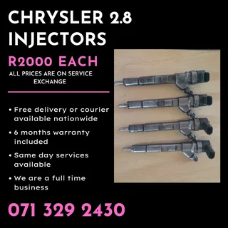 Chrysler 2.8 Injectors For Sale With Warranty