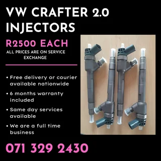Vw Crafter 2.0 Diesel Injectors For Sale With