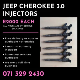 Jeep Cherokee 3.0 Diesel Injectors For Sale With Warranty