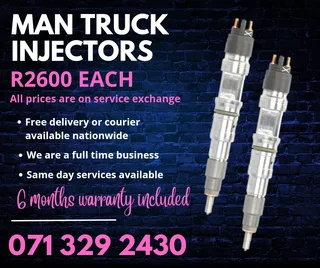 Man Truck Diesel Injectors For Sale With Warranty