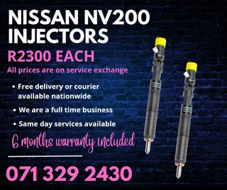 Nissan Nv200 Injectors For Sale With Warranty