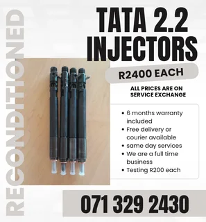Tata 2.2 Injectors For Sale With Warranty