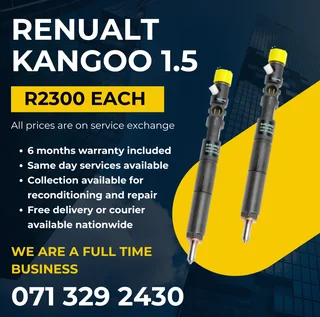 Renualt Kangoo 1.5 Diesel Injectors For Sale With Warranty