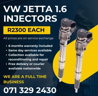 Vw Jetta 1.6 Diesel Injectors For Sale With Warranty