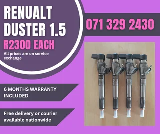 Renualt Duster 1.5 Diesel Injectors For Sale With Warranty