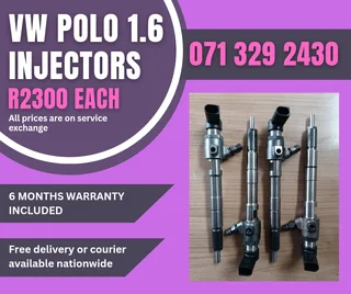 Vw Polo 1.6 Diesel Injectors For Sale With