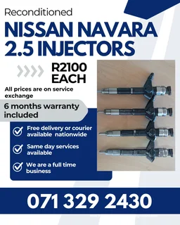 Nissan Navara Yd25 Injectors For Sale With Warranty On