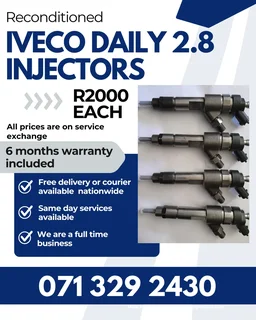 Iveco Daily 2.8 Diesel Injectors For Sale With Warranty