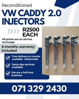 Vw Caddy 2.0 Injectors For Sale With Warranty On