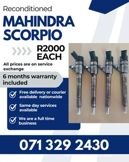 Mahindra Scorpio Diesel Injectors For Sale With Warranty