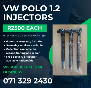 Vw Polo 1.2 Diesel Injectors For Sale With Warranty