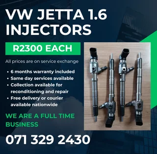 Vw Jetta 1.6 Diesel Injectors For Sale With Warranty