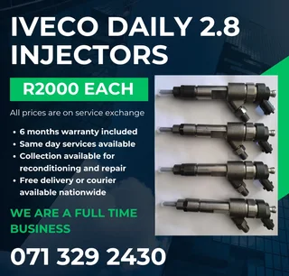 Iveco Daily 2.8 Diesel Injectors For Sale With Warranty