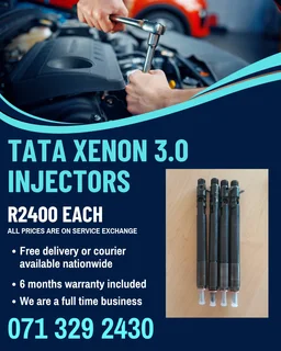 Tata Xenon 3.0 Injectors For Sale With Warranty On