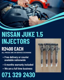 Nissan Juke 1.5 Injectors For Sale With Warranty