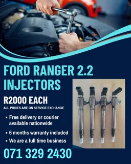 Ford Ranger 2.2 Diesel Injectors For Sale With Warranty